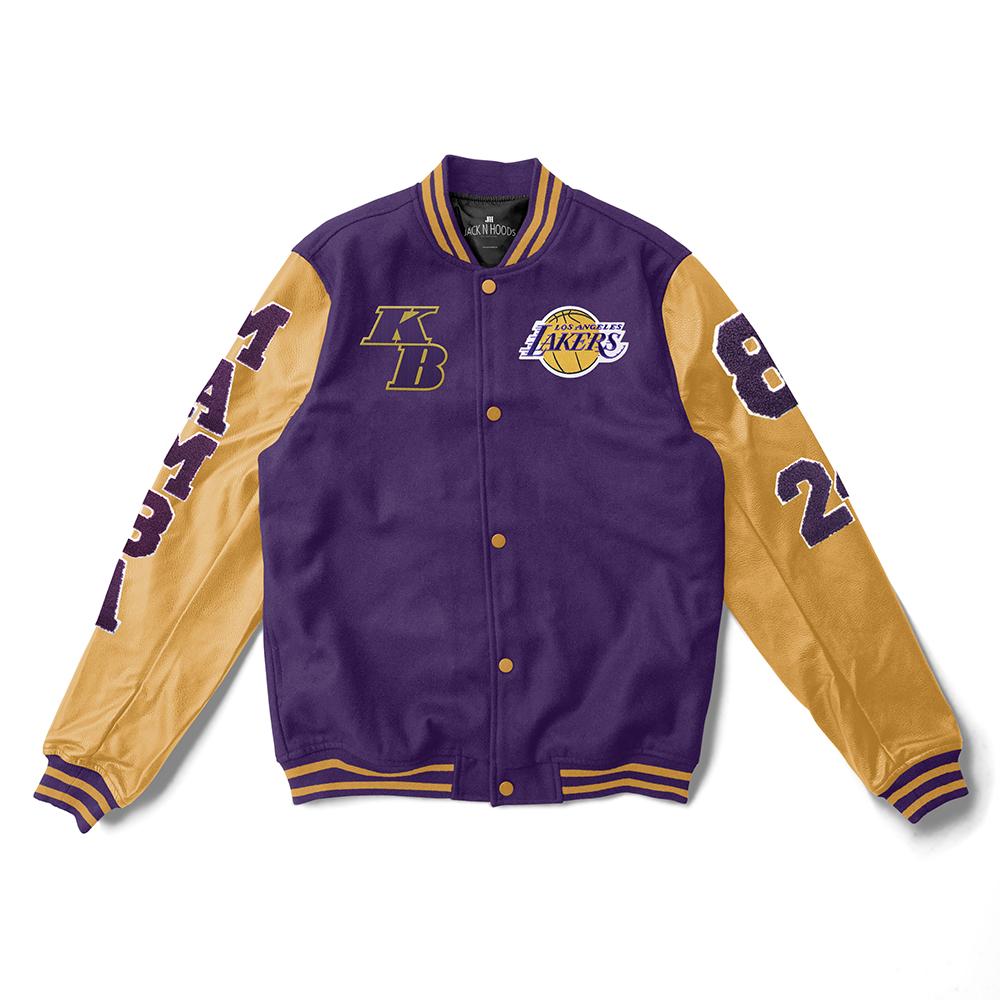 Kobe Bryant Jacket  Kobe Bryant Lakers Varsity Jacket – STYLO ZONE