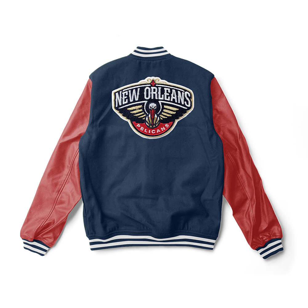 New Orleans Pelicans Varsity Jacket – NBA Varsity Jacket – Jack N